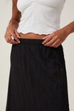 Lennie Tiered Maxi Skirt, BLACK - alternate image 3
