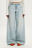 Low Rise Wide Jean, LAUREL BLUE - example image 4