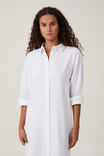 Haven Maxi Shirt Dress, WHITE - alternate image 1