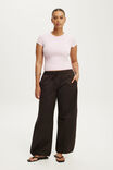 Hold Me Short Sleeve Crew Neck, LIGHT PINK - example image 2