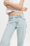 Low Rise Straight Jean Asia Fit, PALM BLUE - alternate image 3