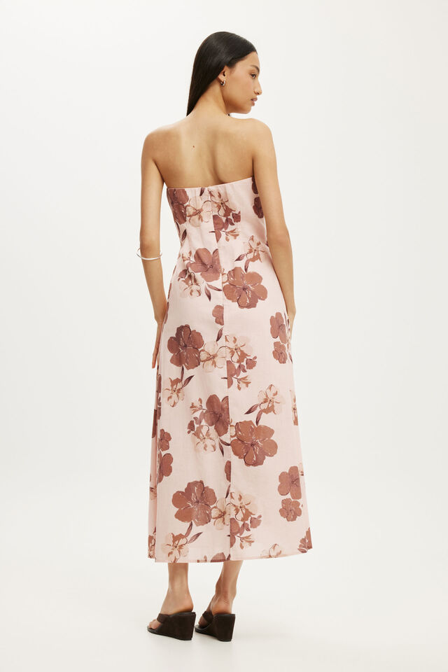 Thea Strapless Maxi Dress, FREYA FLORAL