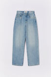 Calça - Loose Straight Jean, BONDI BLUE - vista alternativa 5