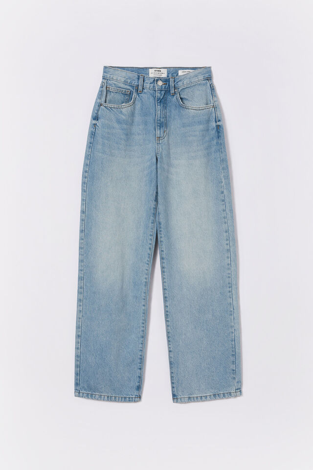 Loose Straight Jean, BONDI BLUE