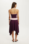 Hold Me Splice Midi Dress, BLACKBERRY BELLE SPLICE - example image 3