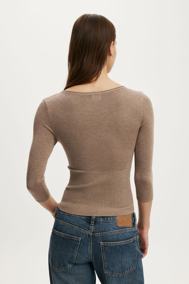 Close Knit Boat Neck, ACORN MARLE