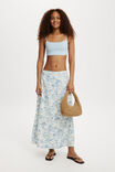 Haven Maxi A-Line Skirt, TROPICAL TOILE PACIFIC BLUE - alternate image 1