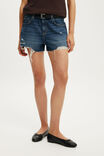 Original Denim Short, SCORPIO BLUE RIP - example image 5
