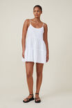 Vestido - Summer Tiered Mini Dress, WHITE - vista alternativa 2