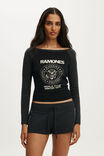 Select Colour: LCN MT RAMONES WINTER 1978 / BLACK