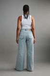 Relaxed Wide Jean, PALM BLUE - alternate image 5