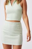 Ultimate A Line Mini Skirt, SPRING MINT