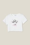Special Edition Micro Britney Spears Tee, LCN BR BRITNEY SPEARS DANCE/VINTAGE WHITE - alternate image 1