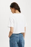 Cropped Boxy Tee, WHITE - alternate image 3