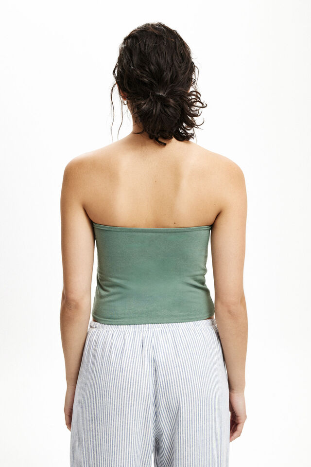 All Day Tube Top, JADED GREEN
