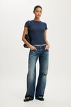 Blake Crew Short Sleeve, SHADOW NAVY - example image 2