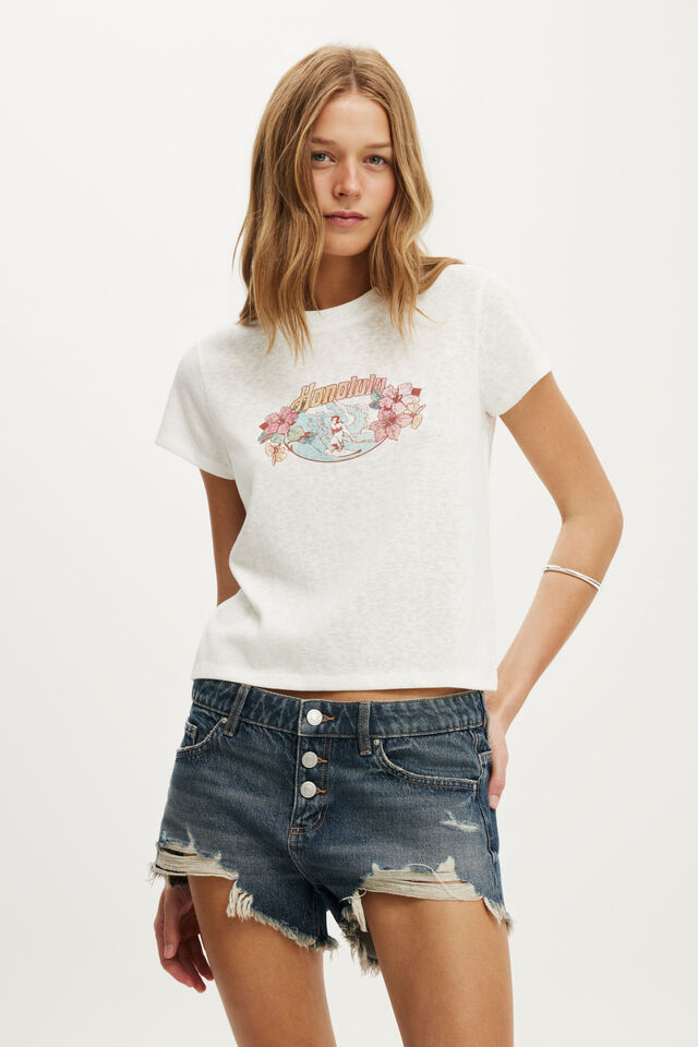 The Original Graphic Tee, HONOLULU / VINTAGE WHITE