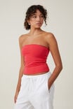 Jessica Tube Top, FIERY RED - alternate image 1