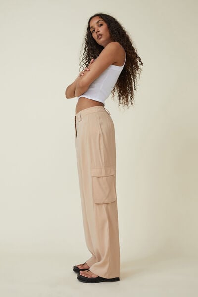 Miami Cargo Pant, BROWN TAUPE