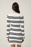 Stripe Knit Mini Dress, BOLD STRIPE GARDENIA - alternate image 3