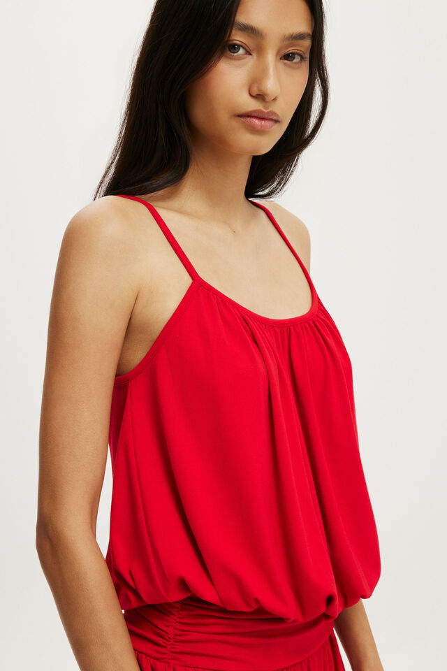Isla Mini Dress, RED PETAL