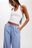 Haven Wide Leg Pant, ASHER STRIPE BLUE - alternate image 3