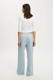 Haven Wide Leg Pant, ICED MARINE / PIPING - example image 2