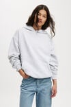 Classic Hoodie, SOFT GREY MARLE - alternate image 1