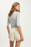 Celeste Lace Short, STONE - example image 3