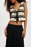Saia - Haven Shirred Waist Maxi Skirt, BLACK - vista alternativa 3
