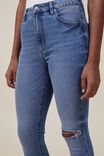 High Rise Cropped Skinny Jean, SURFERS BLUE RIP - alternate image 6