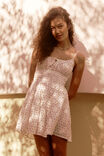 Haven Tiered Mini Dress, POLKA DOT GARDENIA - alternate image 1