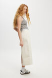 Morgan Utility Maxi Skirt, COCONUT - alternate image 2