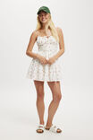 Haven Tiered Mini Dress, SULLY DITSY PORCELAIN - alternate image 2