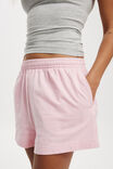 Classic Fleece Summer Sweat Short, FROSTED ROSE - alternate image 4