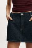 Mini Denim Skort, SHUTTER BLUE - example image 4