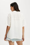 Haven Short Sleeve Shirt, WHITE BRODERIE - alternate image 3