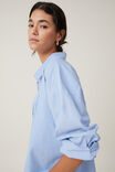 Noah Long Sleeve Shirt, GIGI BLUE STRIPE - alternate image 4