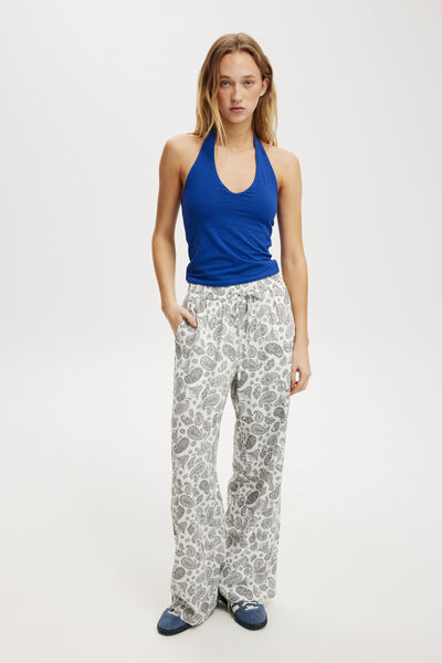 Haven Wide Leg Pant, PHOEBE PAISLEY GARDENIA