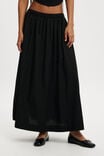 Lea Full Circle Maxi Skirt, BLACK - alternate image 4