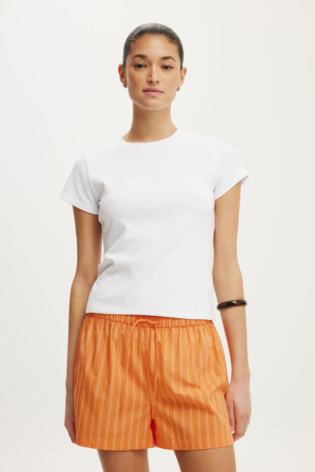 Ella Short, ORANGE STRIPE