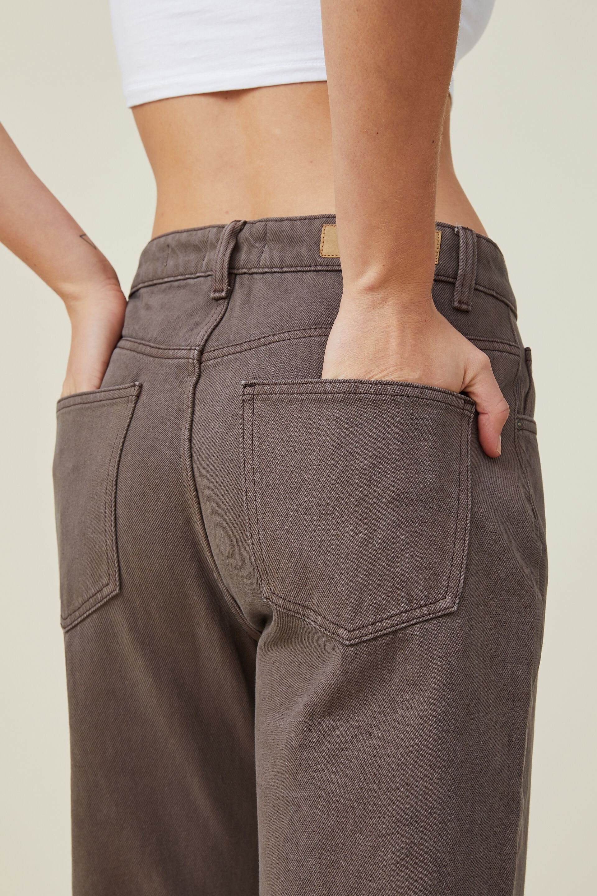 discount 98% Gray 36                  EU WOMEN FASHION Trousers Print Primark Chino trouser 
