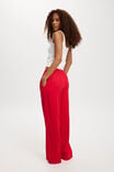 Haven Wide Leg Pant, RED - alternate image 3