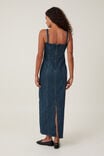 Sloan Denim Maxi Dress, MISTIC BLUE - alternate image 3
