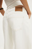 Petite Low Rise Straight Jean, VINTAGE WHITE - example image 3