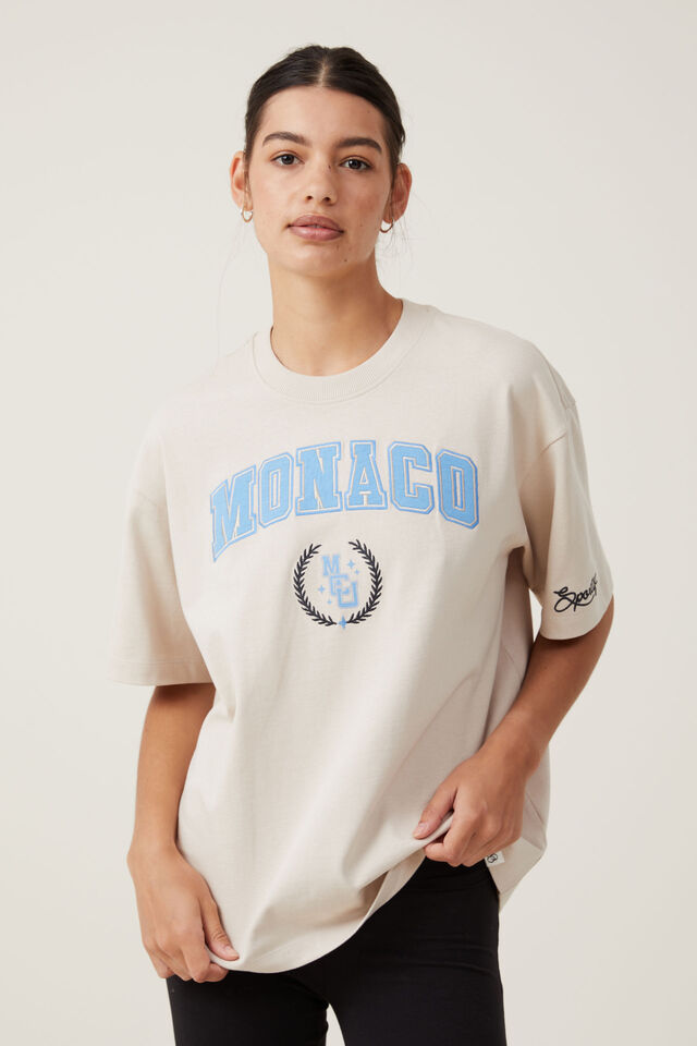 Camiseta - The Premium Boxy Graphic Tee, MONACO/STONE