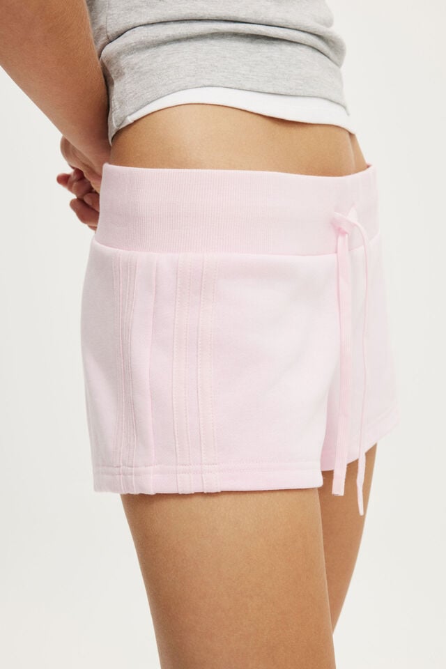 Micro Sweatshort, PINK LEMONADE/STRIPE