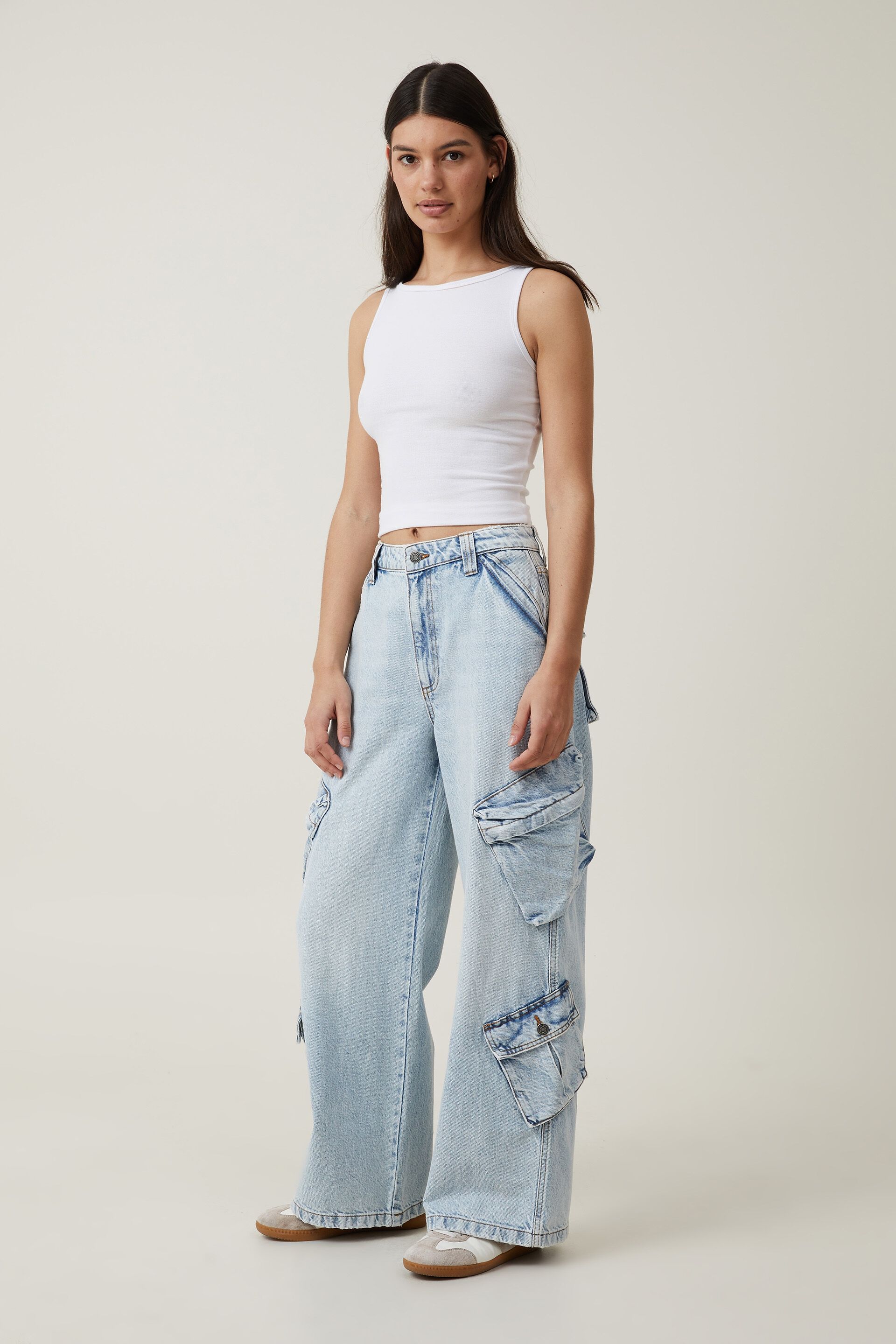 Pure Cotton Denim Jeans
