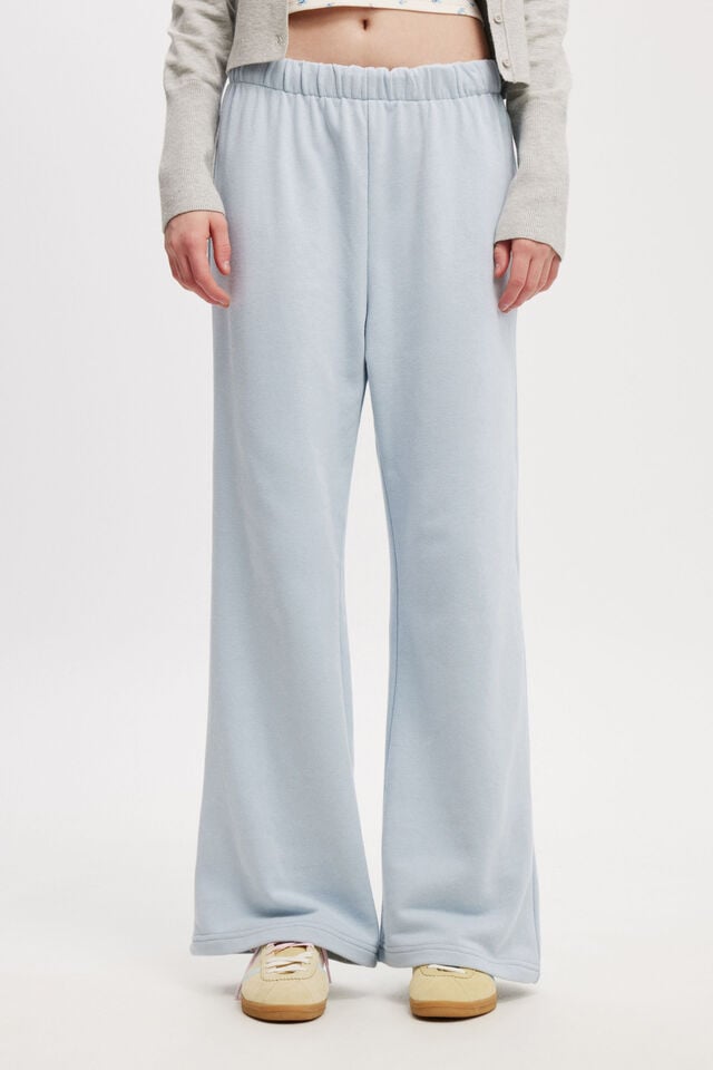 Classic Fleece Wide Leg Sweatpant, COASTAL BLUE