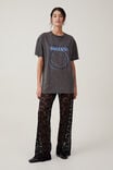 Camiseta - Nirvana Oversized Graphic Tee, LCN MT NIRVANA SMILEY/ GRAPHITE - vista alternativa 2